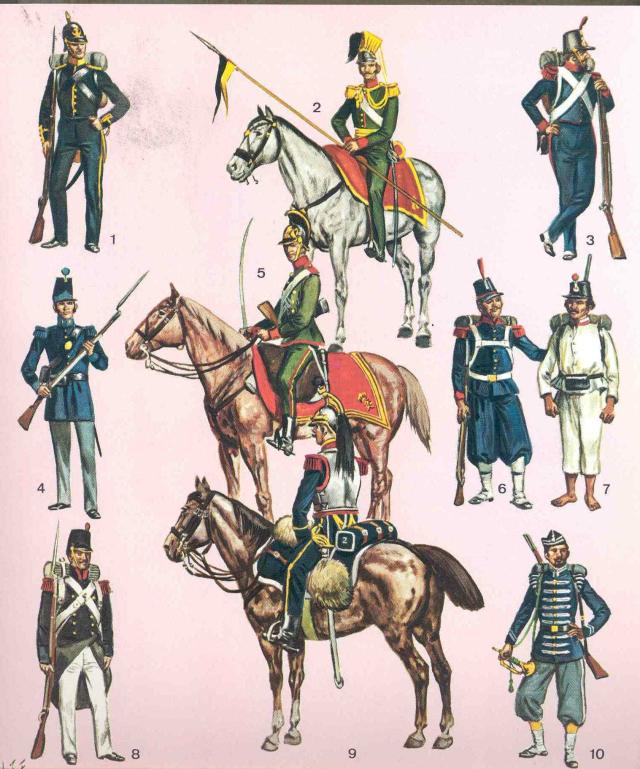 troops of the later C19 including at no 3 argentine infantry of 1865