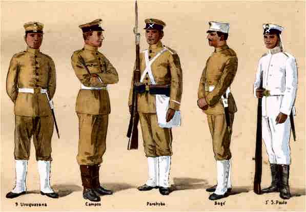 Brazilian line infantry 1910