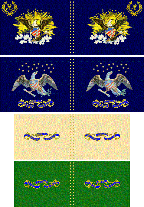 infantry standards of the war of 1812