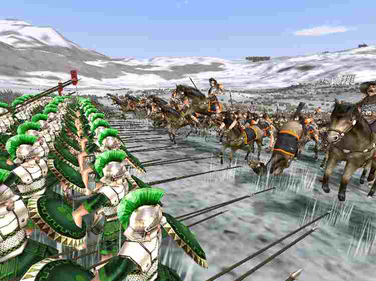 Cavalry falters against a spear Phalanx
