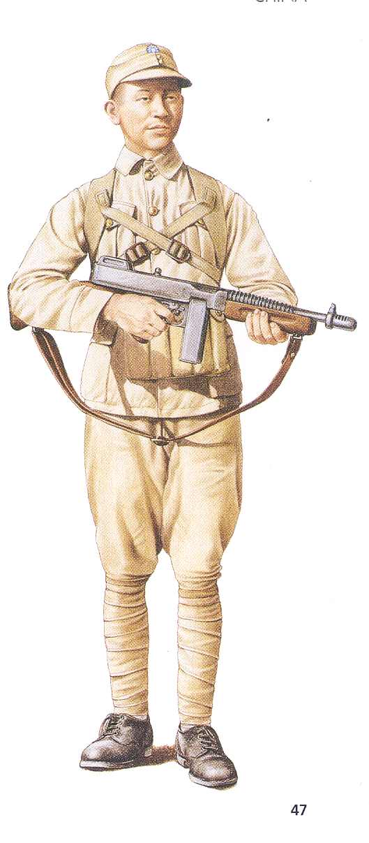 Nationalist with SMG