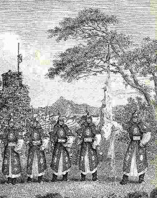 chinese troops of 1796