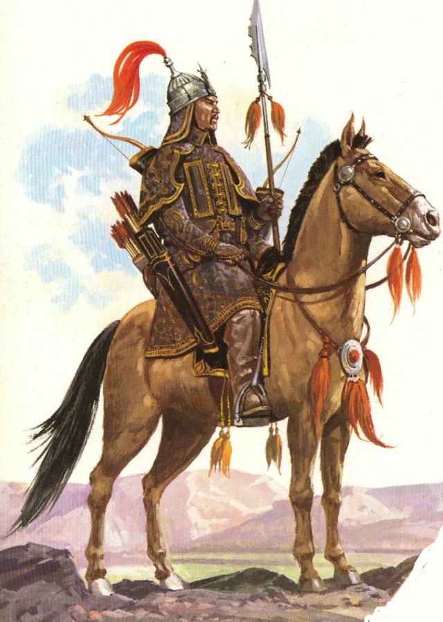 Mongol horseman