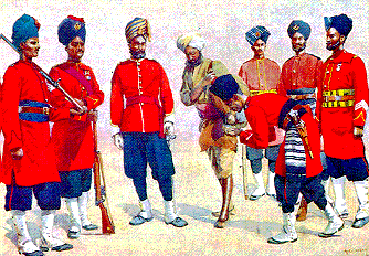 sepoys of the late C19