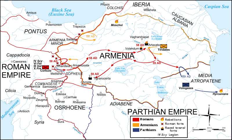 the Partho-Roman Wars