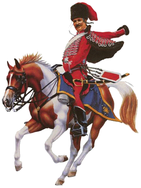 Hussar light cavalry