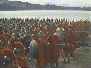 The 300 Spartans at Thermopylae