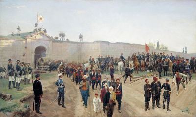 Surrender of Nikopol fort January 1878
