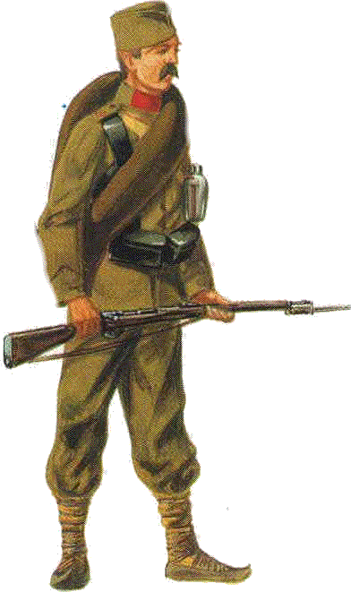 serb infantry 1914