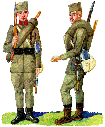 Infantry 1912 - 15