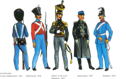 Danish troops of the C19