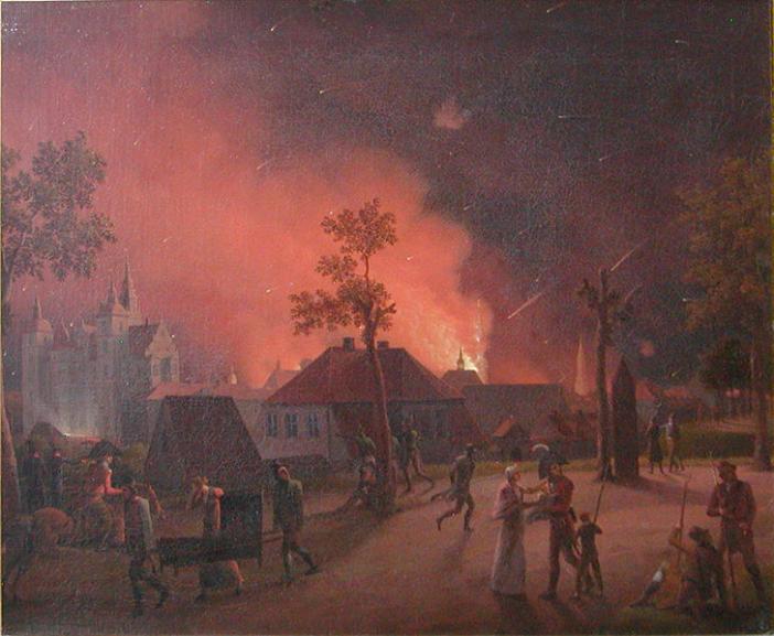 Copenhagen burns 1807