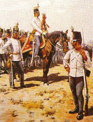 Hungarian infantry 1866