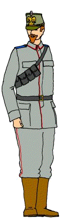 cavalry trooper 1909 dress