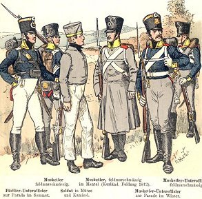 Prussian infantry 1812-14
