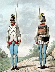Magyar infantry in Austrian service 1798