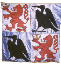 Hungarian flag from the great siege of Beograd 1456