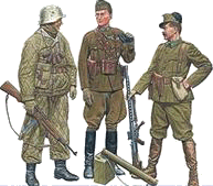 Axis Hungarian troops of 1941-5