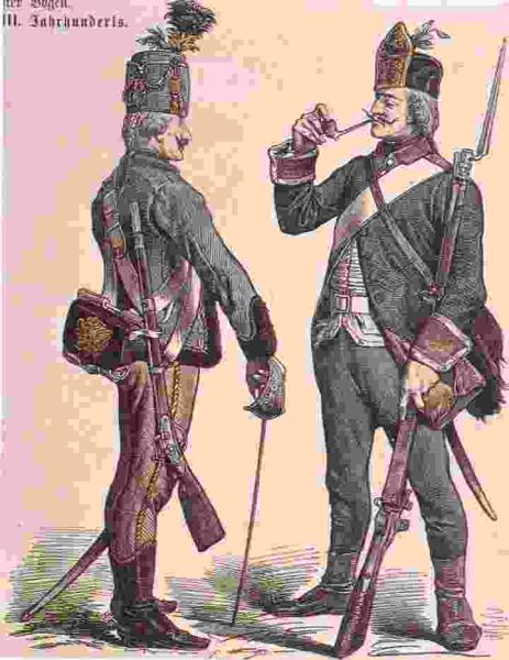 C18 Hungarians in Hapsburg service 