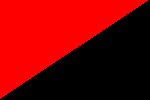 Anarchist banner of the CNT - FAI