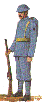 Portuguese infantry of 1917
