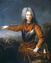Prince Eugene of Savoy at Blenheim 1709