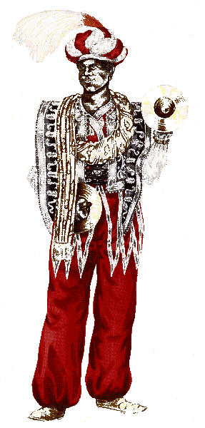 Moorish bandsman c1830