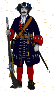 Guard Fusilier early C18