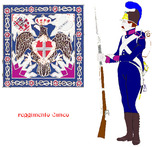 Cuneo regiment 1814