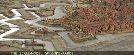 Oudenaarde in 1708 was typical of this land of fortresses