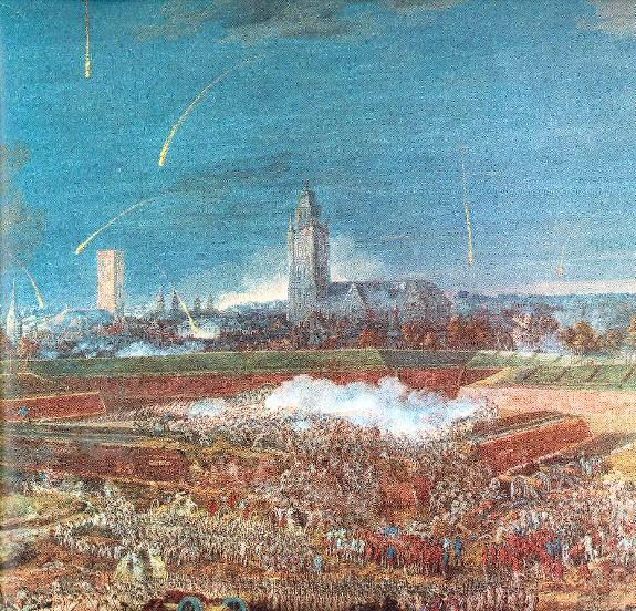 the storming of Bergen 1747