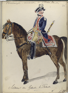 dutch horse guard 1775