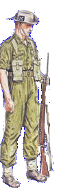 Australian rifleman of 1941 - 45