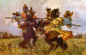 Battle of Kulikovo 1380 v the Blue Horde
