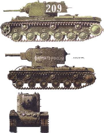 soviet KV1 + KV2