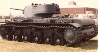 Soviet KV heavy tank prewar