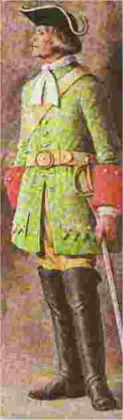 Russian infantry 1700