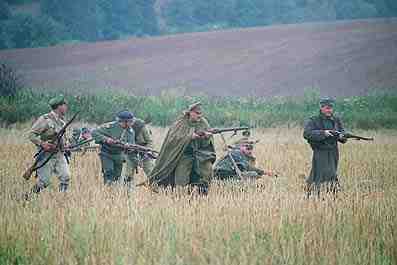 A ragged band advance during the Brusilov offensive
