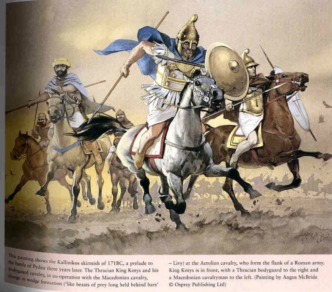 Thracians at the battle of Killinikos