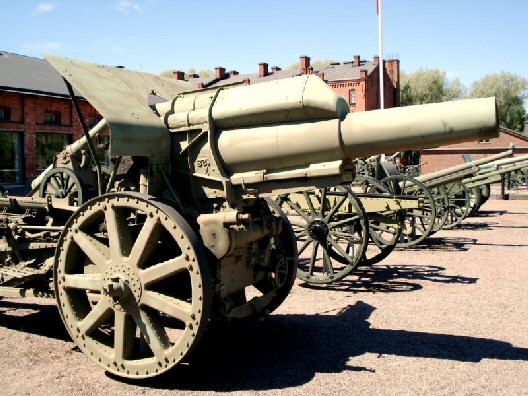German Morser howitzer of ww1