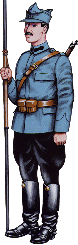 Romanian lancer 1913-17