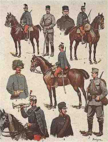 Austrian uniforms of 1914