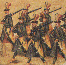 Polish Renaissance matchlock men
