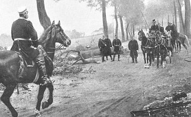Bismarck meets Napoleon III in contemporary photograph