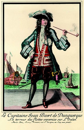 Jean Bart - a privateer in Dutch and later French service