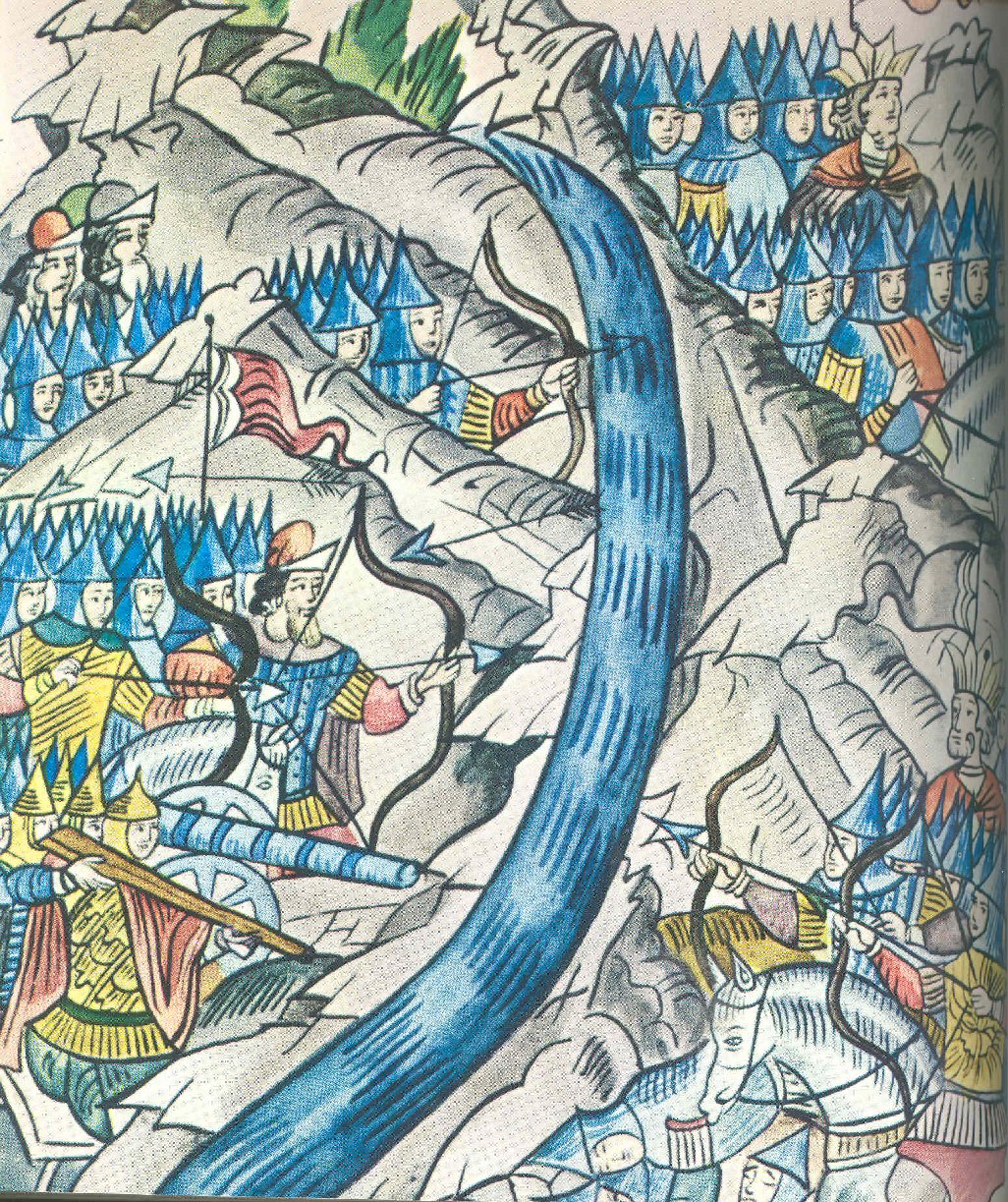 C15 battle between Novgorod and Suzdal