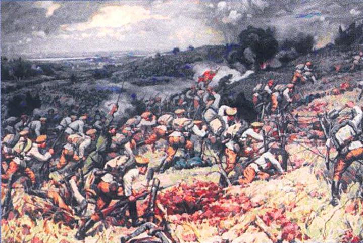 Turtuceia 1916 on the Rumanian border