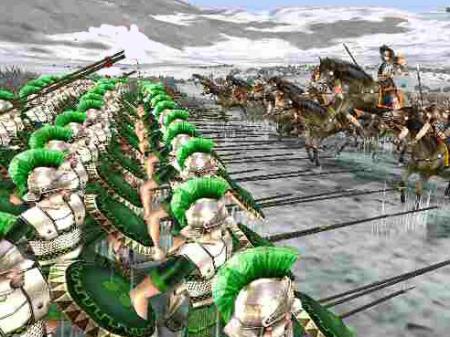 Cavalry falters against a spear Phalanx
